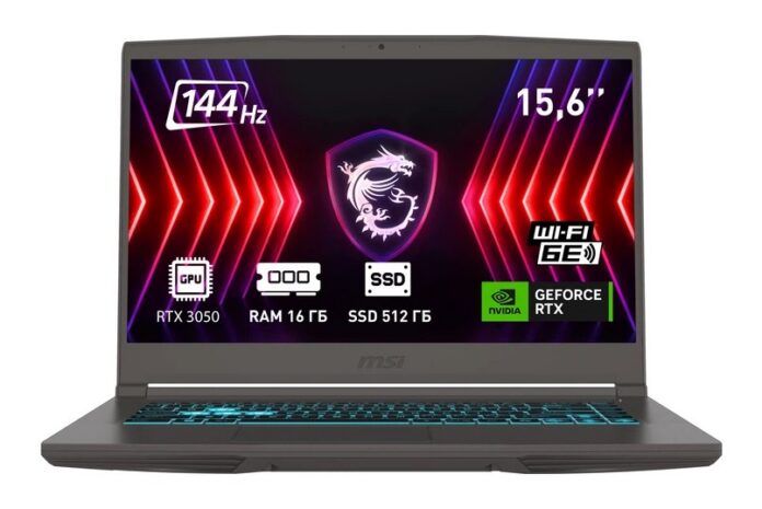 Игровой ноутбук MSI Thin 15 B13UC